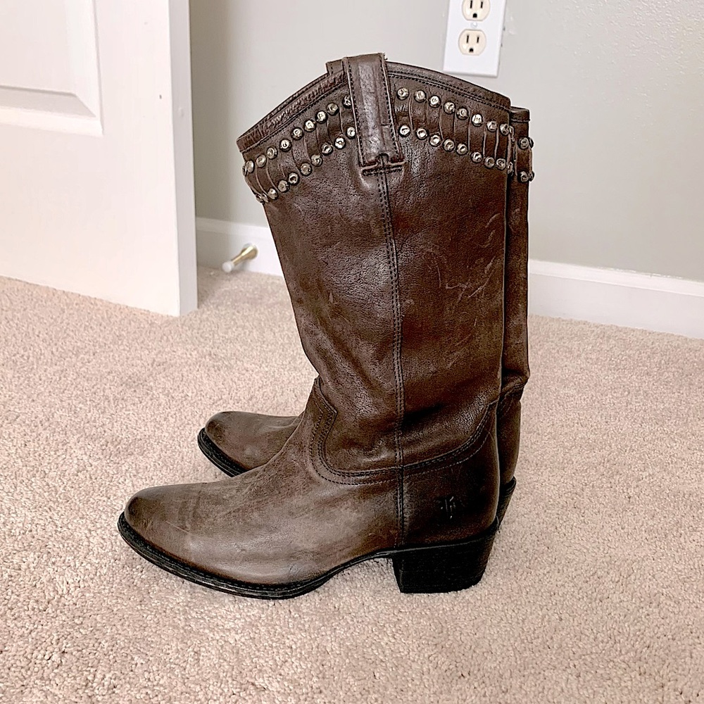 Leather Frye Boots